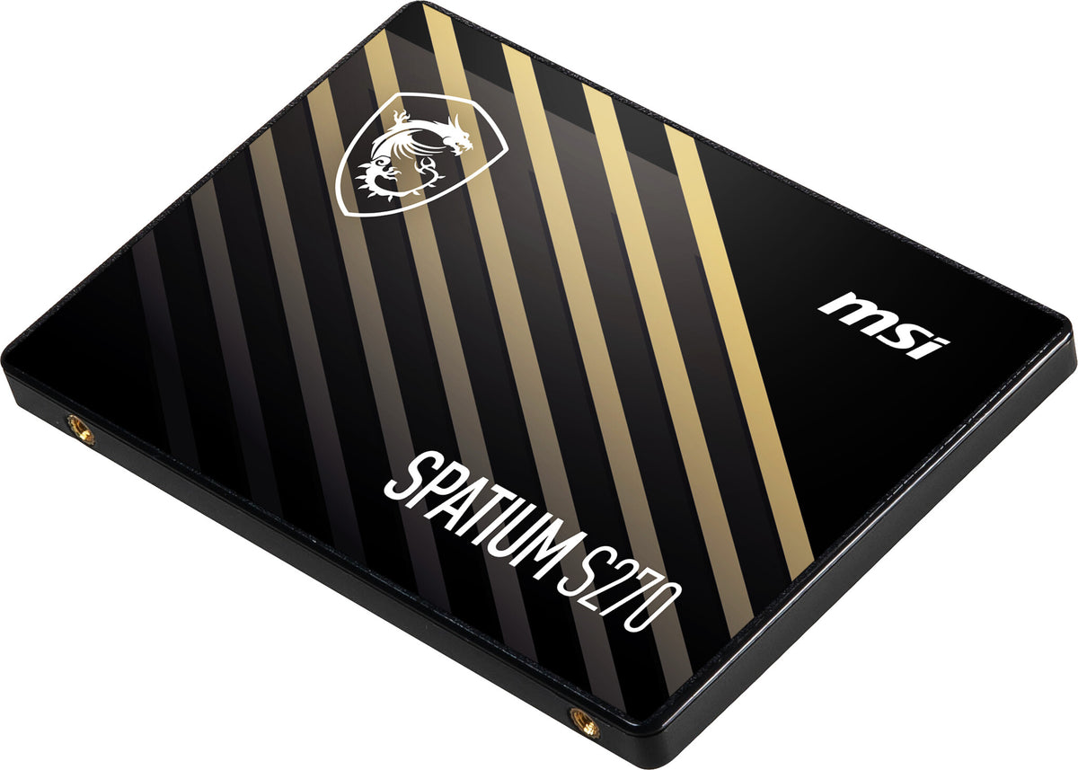 MSI SPATIUM S270 480 GB Gaming Internal SSD | 3D NAND Serial ATA III 2.5