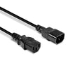 Lindy 0.5m IEC C14 to IEC C13 Mains Cable