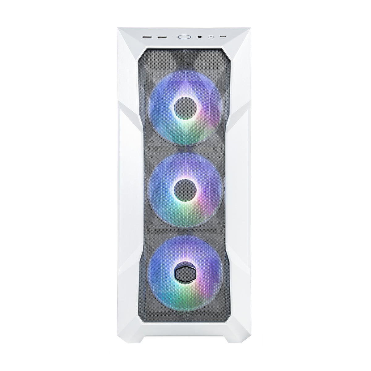 Cooler Master MasterBox TD500 Mesh V2 ARGB Midi Tower PC Case White | Liquid Cooling Support