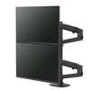 Ergotron LX Series LX Dual Stacking Arm, Tall Pole, Matte Black 101.6 cm (40") Clamp