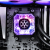 Silverstone IceGem 280 Processor Liquid cooling kit 14 cm Black