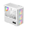 DeepCool CH560 DIGITAL WH ARGB Midi Tower PC Case White | Liquid Cooling Support