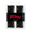 Kingston FURY Beast 128 GB (4x32 GB) DDR4 Memory Kit | CL18, XMP, Heatsink, ARGB