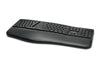 Kensington Pro Fit Ergo Keyboard | Wireless, QWERTY, Black