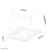 Neomounts by Newstar foldable laptop stand