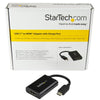 StarTech USB C to HDMI 2.0 Adapter with Power Delivery - 4K 60Hz USB Type-C to HDMI Display Video Converter - 60W PD Pass-Through Charging Port - Thunderbolt 3 Compatible - Black