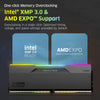 Klevv 48GB (2x24GB) 6000MHz CL30 DDR5 GAMING RAM MODULE 30-36-36-76 1.35V CRAS V RGB KIT