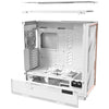 Antec FLUX PRO White EUV ARGB Full Tower PC Case White, Wood | Liquid Cooling Support