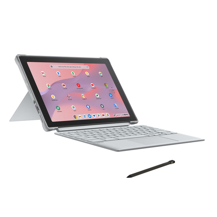 ASUS Chromebook CM30 Detachable CM3001DM2A-R70052 + MAXCases Shield Extreme-X2 MediaTek Kompanio 520 26.7 cm (10.5") Touchscreen WUXGA 4 GB LPDDR4x-SDRAM 64 GB eMMC Wi-Fi 6 (802.11ax) ChromeOS Silver