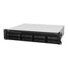 Synology RackStation RS1221RP+ Rack (2U) NAS | 8-bay, HDD & SSD, Ryzen Embedded CPU, 4 GB GB RAM, 4 x LAN Ports