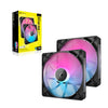 Corsair iCUE LINK RX140 RGB Case Fan | 140mm 1700 RPM 94.7 CFM PWM RGB Magnetic levitation bearing Black