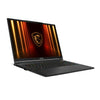 MSI Stealth A18 AI+ A3XWHG-002UK Copilot+ PC AMD Ryzen AI 9 HX 370 Laptop 45.7 cm (18") Quad HD+ 32 GB DDR5-SDRAM 2 TB SSD NVIDIA GeForce RTX 5070 Ti Wi-Fi 7 (802.11be) Windows 11 Pro UK English Black
