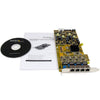 StarTech 4 Port Gigabit Power over Ethernet PCIe Network Card - PSE / PoE PCI Express NIC