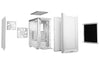 be quiet! PURE BASE 501 Airflow White Midi Tower PC Case White | Liquid Cooling Support