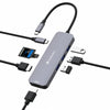Verbatim CMH-08 USB Type-C 5000 Mbit/s Silver