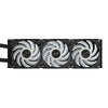 GIGABYTE AORUS WATERFORCE X II 360 AIO Liquid CPU Cooler - 3x120mm ARGB Fans, full-color LCD, MAGNETIC interlocking mechanism, DAISY-CHAIN, Intel LGA 1851 and AMD AM5 Compatible