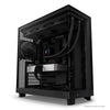 NZXT H6 Air Flow Midi Tower PC Case Black | Liquid Cooling Support