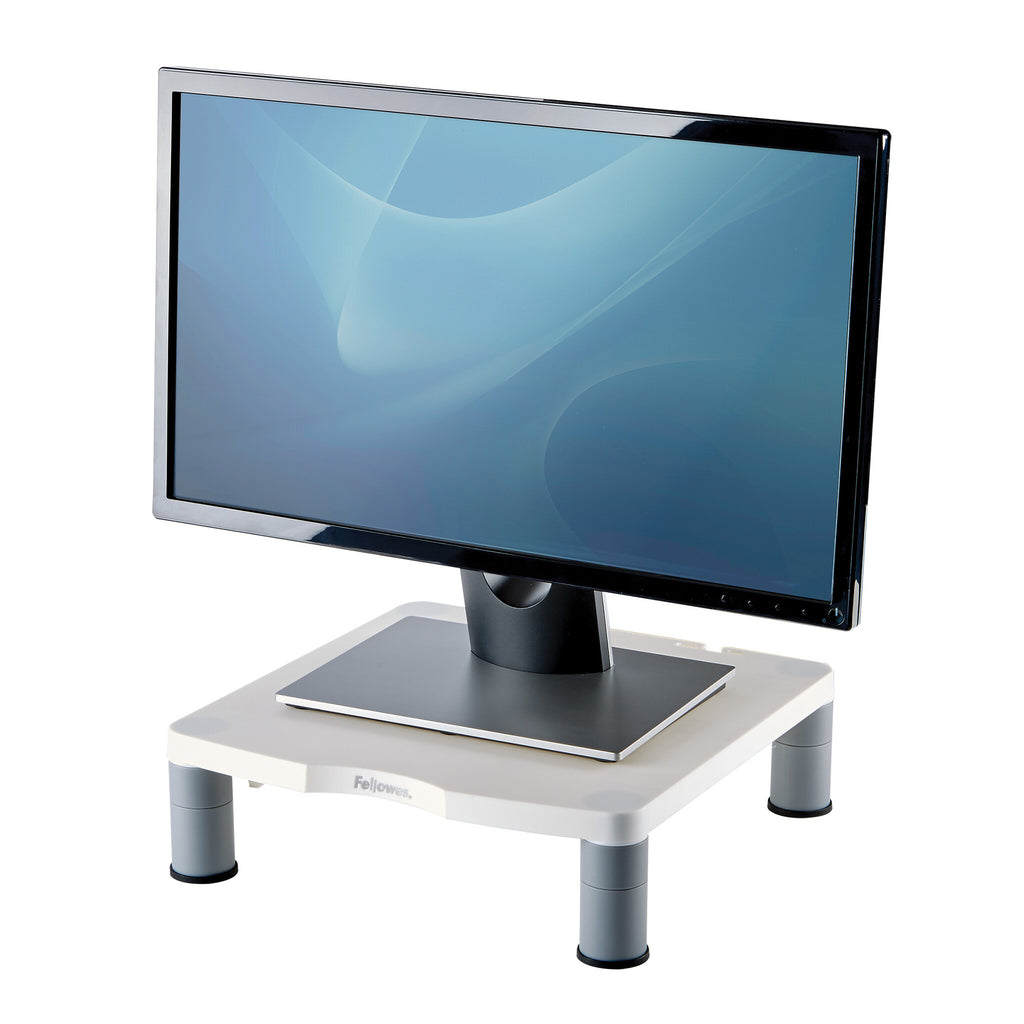 Computer Monitor Stand 3 Height Adjustments Standard Monitor Riser Cable Management Ergonomic Adjustable Monitor Stand Computers Max Weight 27KG Max 21"