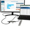 StarTech.com USB C Multiport Adapter - USB-C to 4K 60Hz HDMI 2.0, 100W Power Delivery Pass-through, SD/MicroSD, 2-Port USB 3.0 Hub, GbE - USB Type-C Mini Dock - 12" Long Attached Cable