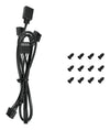 DeepCool FL12-3 in 1 Computer case Fan 12 cm Black 3 pc(s)