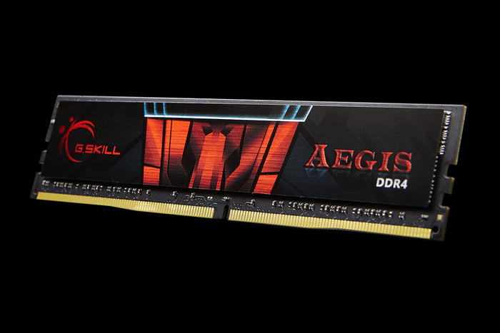 G.Skill Aegis 8 GB (1x8 GB) DDR4 3000 MHz Memory Kit | CL18, XMP