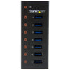 StarTech.com 7-Port USB 3.0 Hub - Desktop or Wall-Mountable Metal Enclosure~7-Port USB 3.0 Hub (5Gbps) - Desktop or Wall-Mountable Metal Enclosure