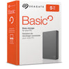 Seagate Basic 5 TB 2.5" External HDD | USB 3.2  Silver