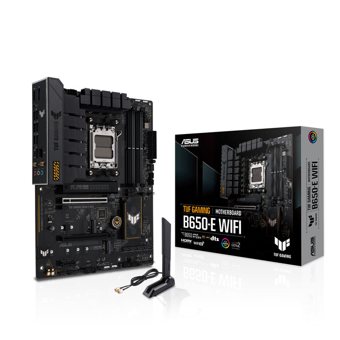 ASUS TUF GAMING B650-E WIFI ATX Motherboard | AM5 | 4x DDR5 Slots | Wi-Fi 6E