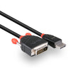 Lindy 2m DisplayPort to DVI Cable