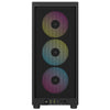 Corsair 2000D RGB AIRFLOW Small Form Factor (SFF) PC Case Black | Liquid Cooling Support