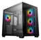 DeepCool CG530 4F ARGB Midi Tower PC Case Black | Liquid Cooling Support