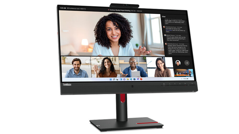Lenovo ThinkVision T24mv-30 24" Full HD Monitor | 1920 x 1080 75Hz USB-C HDMI DP