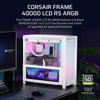 Corsair FRAME 4000D LCD RS ARGB Midi Tower White