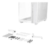 be quiet! LIGHT BASE 600 LX White ARGB Midi Tower PC Case White | Liquid Cooling Support