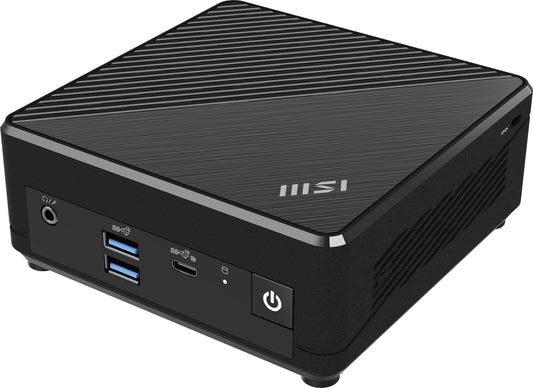 MSI Cubi N ADL S Intel N100 Barebone, NUC, SFF, Mini Computer, HTPC, (NO RAM, NO Storage, NO OS), Fanless/UHD Graphics/Type C/HDMI/DisplayPort/Dual LAN/WiFi 5/BT 5.1/VESA