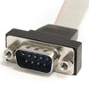 StarTech 16in 9 Pin Serial Male to 10 Pin Motherboard Header Panel Mount Cable