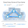 TP-LINK AXE5400 Tri-Band Mesh Wi-Fi 6E System Tri-band Wi-Fi 6 Mesh System | 3-Pack, White