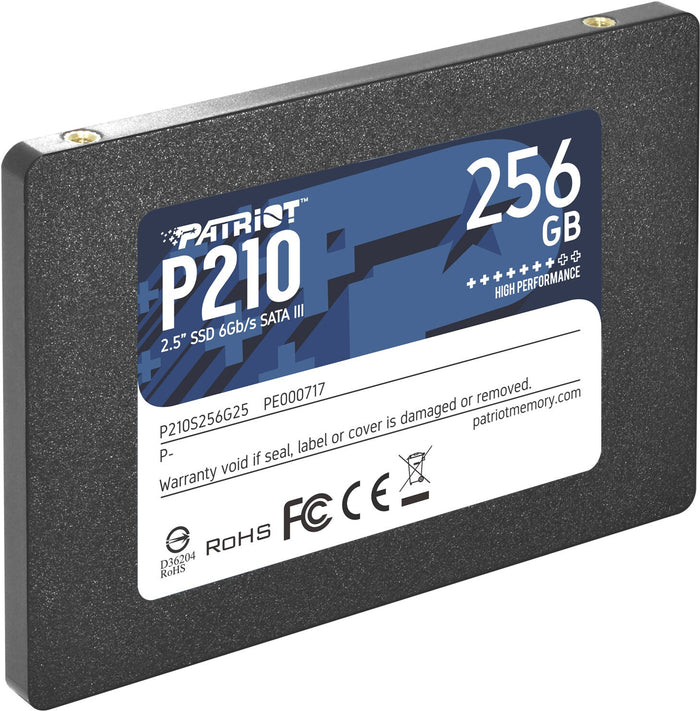 Patriot Memory P210 256 GB PC/Laptop Internal SSD | Serial ATA III 2.5