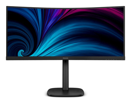 Philips 3000 series 34B2U3600C/00 34" Wide Quad HD Curved Monitor | 3440 x 1440 120Hz USB-C HDMI DP