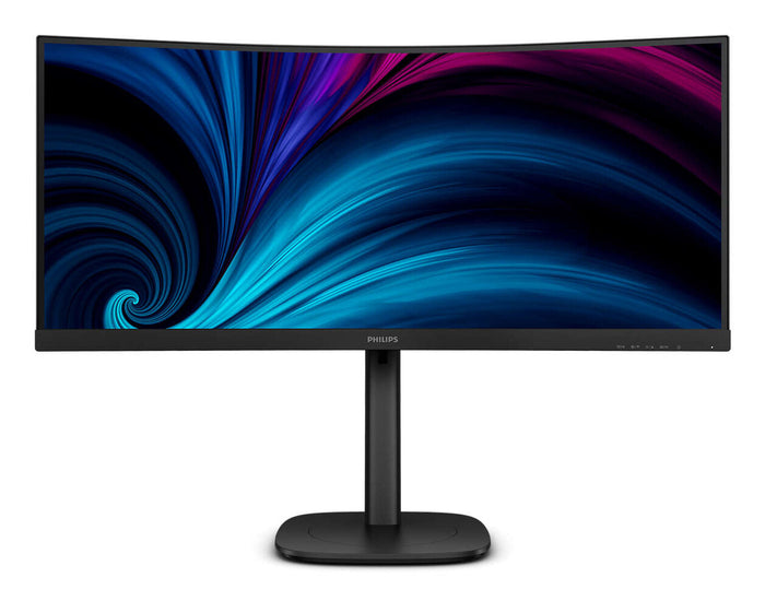Philips 3000 series 34B2U3600C/00 34" Wide Quad HD Curved Monitor | 3440 x 1440 120Hz USB-C HDMI DP
