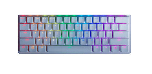 Razer Huntsman Mini Gaming Keyboard | Wired, QWERTY, 60%, White, Backlit