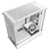 NZXT H5 Flow RGB Midi Tower PC Case White | Liquid Cooling Support