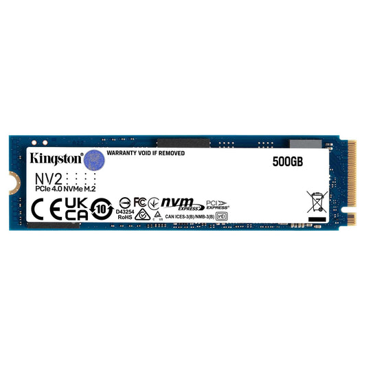 Kingston NV2 500 GB PC/notebook Internal SSD | NVMe PCI Express 4.0 M.2