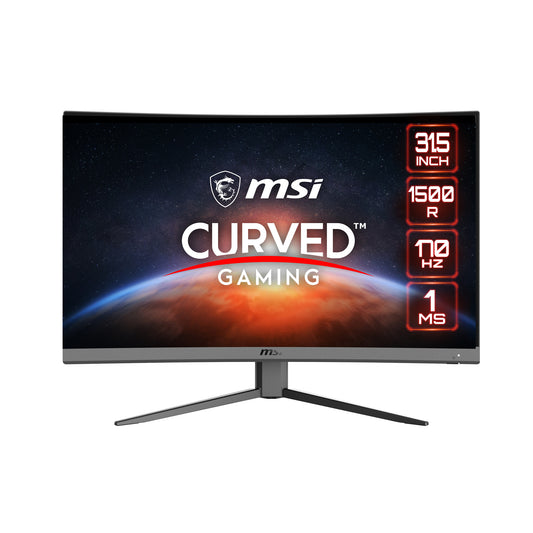 MSI G32CQ4 E2 32" Wide Quad HD Curved Gaming Monitor | 2560 x 1440 170Hz 1ms HDMI DP