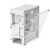 DeepCool CC560 WH V2 RGB Midi Tower PC Case White | Liquid Cooling Support