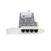 StarTech.com 4-Port 2.5Gbps NBASE-T PCIe Network Card, Intel I225-V, Quad-Port Computer Network Card, Multi-Gigabit NIC, PCI Express Server LAN Card, Desktop Ethernet Interface