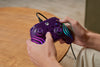Turtle Beach Afterglow Wave Purple Wired RGB Gaming Controller with Mappable Buttons, Hall-Effect Hair Triggers and Audio Controls. Licensed for Xbox Series X orS, Xbox One & Windows