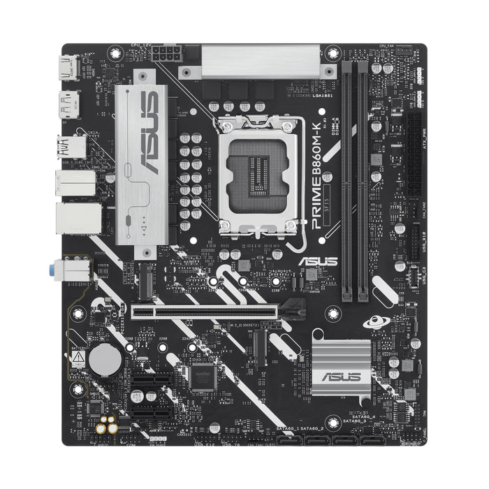 ASUS PRIME B860M-K mATX Motherboard | LGA1851 | 2x DDR5 Slots