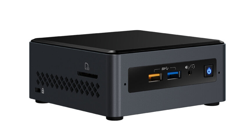 Intel NUC BOXNUC7CJYH PC/workstation barebone UCFF Black J4005 BGA 1090 2 GHz