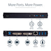 StarTech.com Dual-Monitor USB 3.0 Docking Station with DVI and Vertical Stand